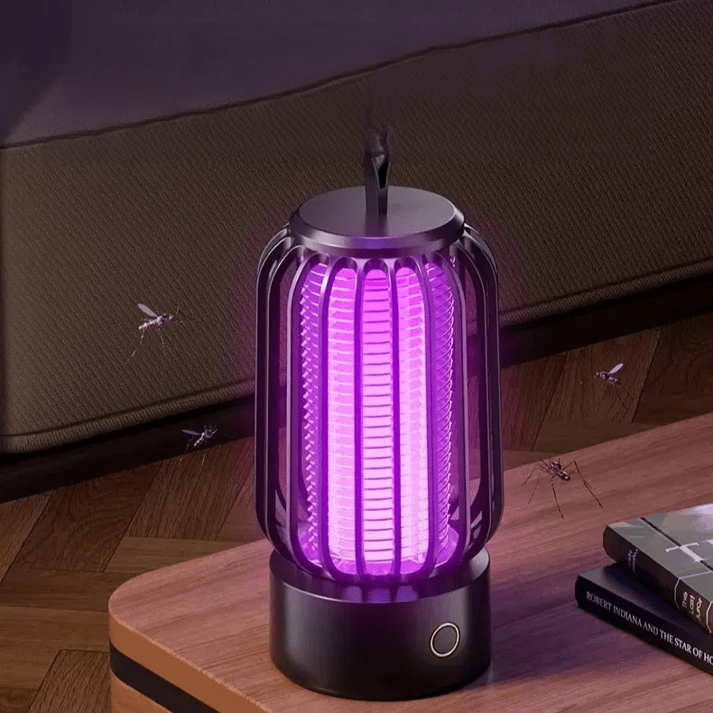 Cadeau showroom anti moustiques Noir Lampe anti-moustiques électrique rechargeable