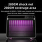 Cadeau showroom anti moustiques Noir rechargeable Lampe anti-moustiques 1500 V rechargeable
