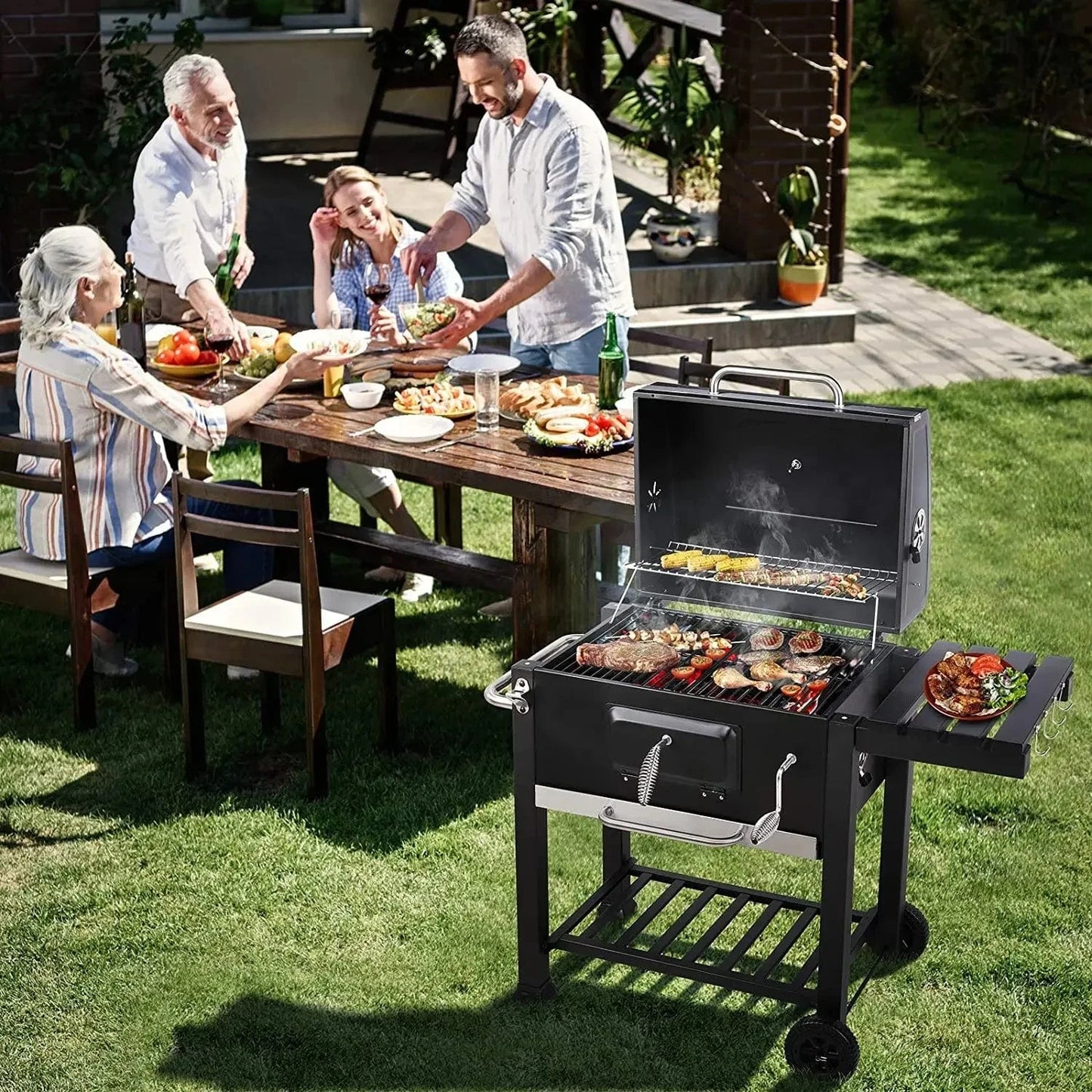 Cadeau showroom barbecue Barbecue de camping pour 5 à 10 personnes