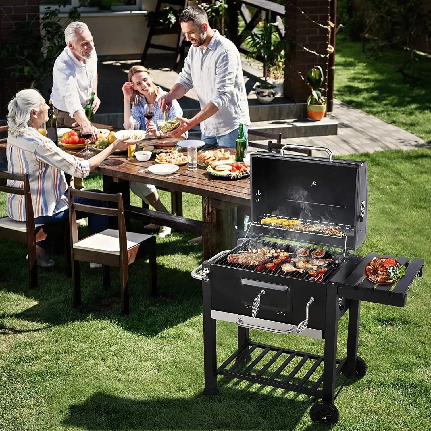 Cadeau showroom barbecue Barbecue de camping pour 5 à 10 personnes