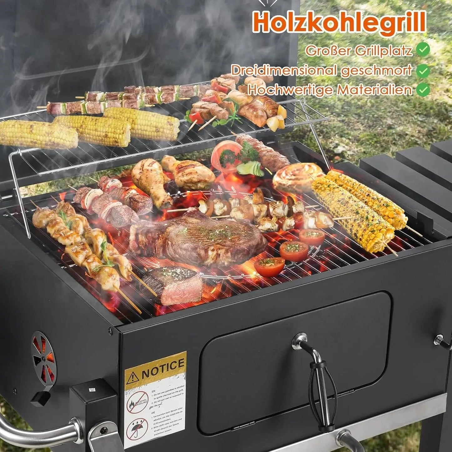Cadeau showroom barbecue Barbecue de camping pour 5 à 10 personnes