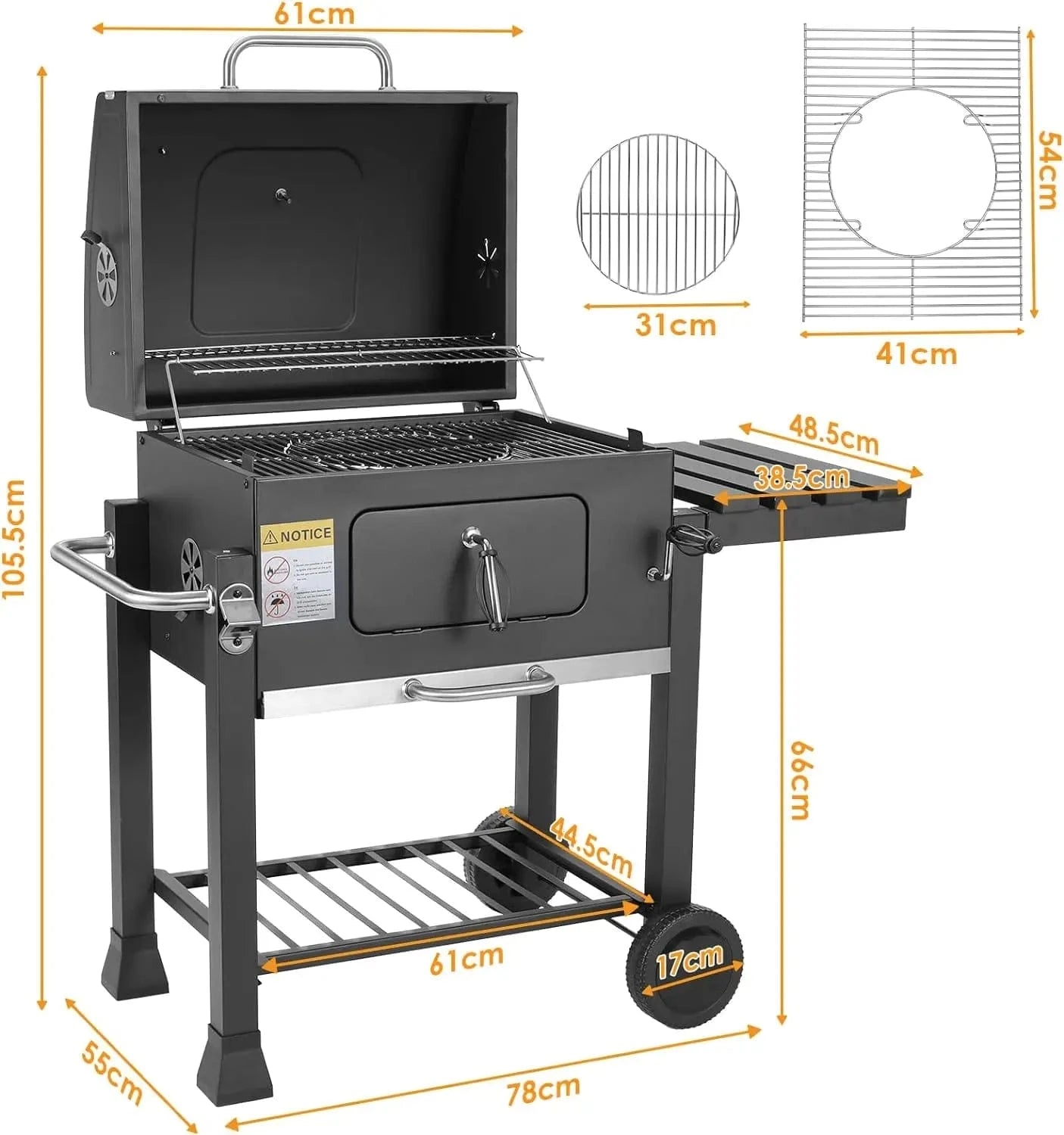 Cadeau showroom barbecue Barbecue de camping pour 5 à 10 personnes