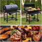 Cadeau showroom barbecue Noir Barbecue à charbon de bois d'extérieur
