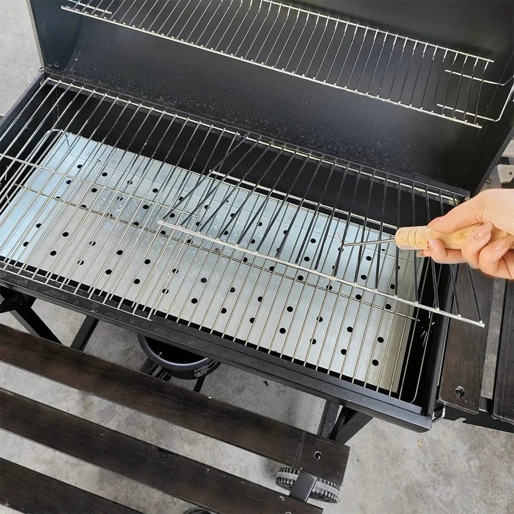 Cadeau showroom barbecue Noir Barbecue à charbon de bois d'extérieur