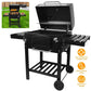 Cadeau showroom barbecue Noir Barbecue à roulettes pour camping en plein air