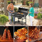 Cadeau showroom barbecue Noir Barbecue grill pour camping pique-nique