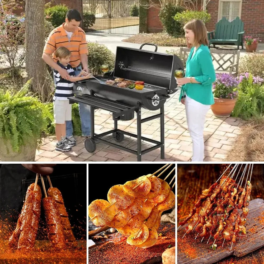 Cadeau showroom barbecue Noir Barbecue grill pour camping pique-nique