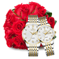 Cadeau showroom Blanc Cadeau montres assorties pour couple