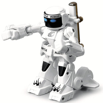 Cadeau showroom Blanc Robot de combat télécommandé