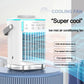 Cadeau showroom climatiseurs Blanc Petit climatiseur électrique avec eau et glace