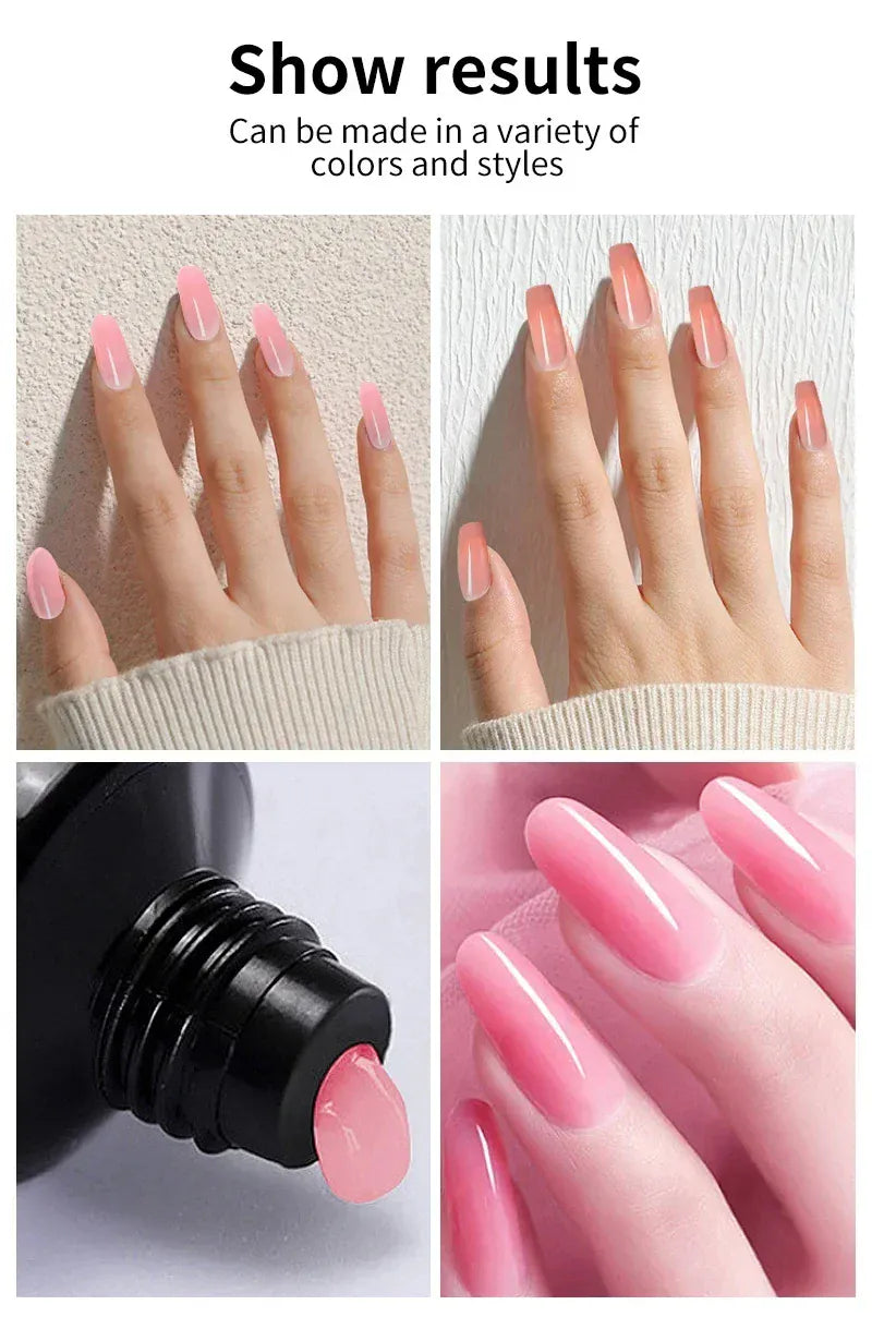 Cadeau showroom Coffret manucure gel avec lampe UV et accessoires