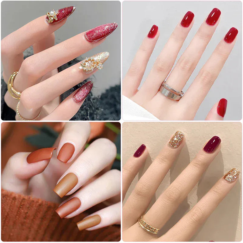 Cadeau showroom Coffret manucure gel avec lampe UV et accessoires