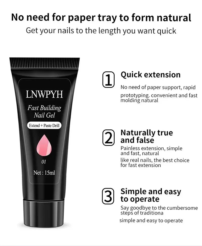 Cadeau showroom Coffret manucure gel avec lampe UV et accessoires