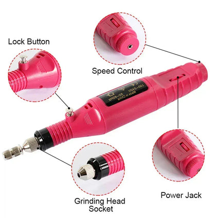 Cadeau showroom Coffret manucure gel avec lampe UV et accessoires