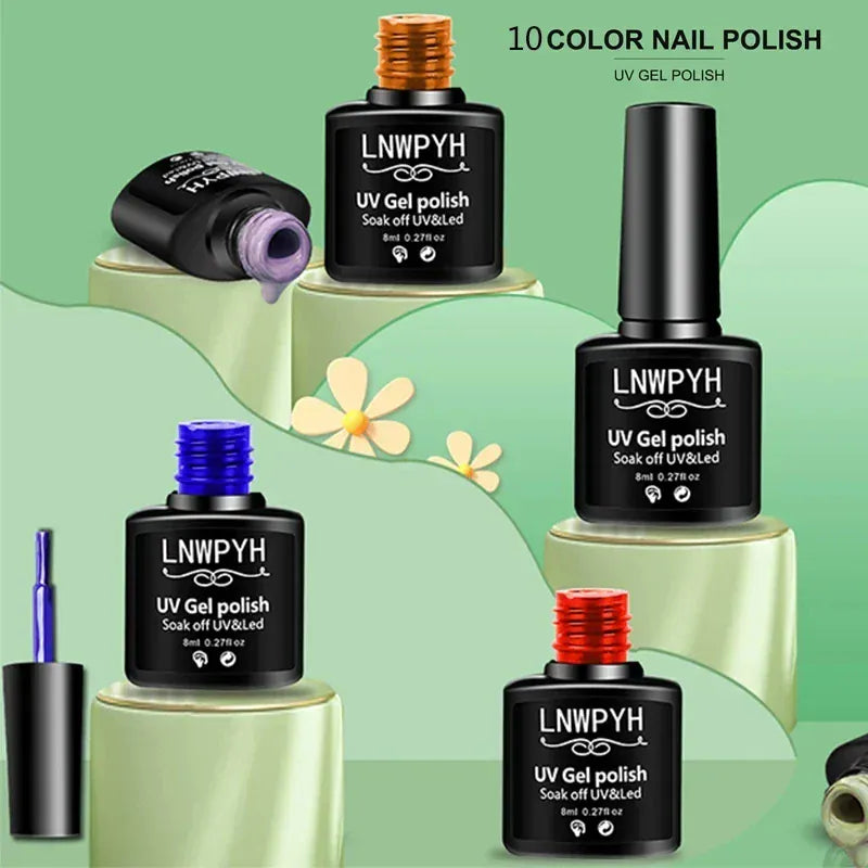 Cadeau showroom Coffret manucure gel avec lampe UV et accessoires