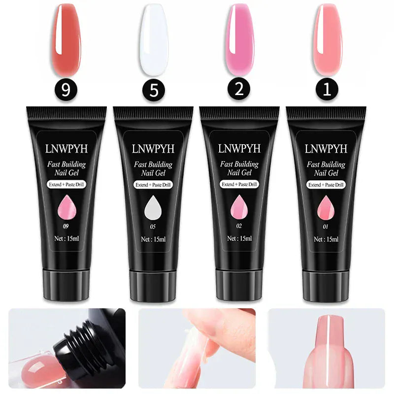 Cadeau showroom Coffret manucure gel avec lampe UV et accessoires