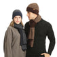 Cadeau showroom Ensemble bonnet gants et écharpe en laine