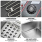 Cadeau showroom Inox 6L Friteuse électrique en acier inoxydable