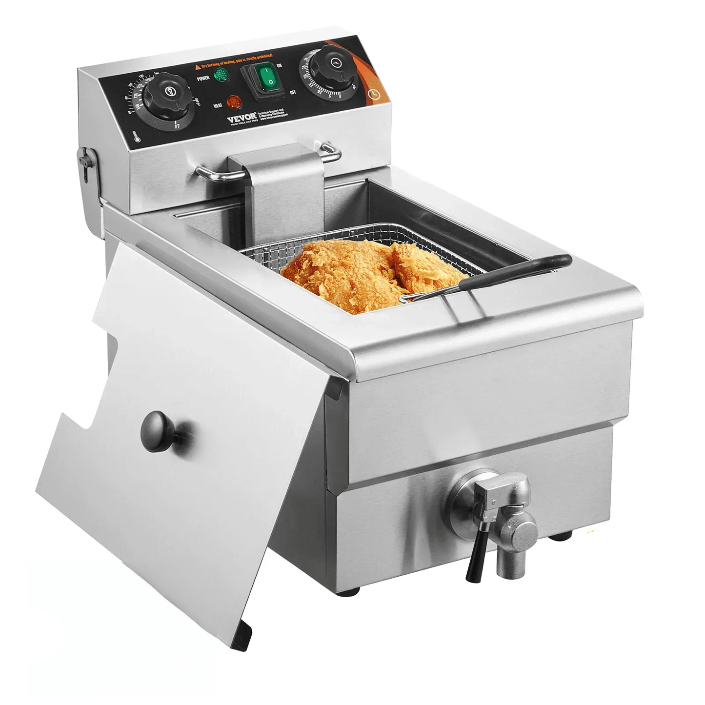 Cadeau showroom Inox Friteuse électrique 9L