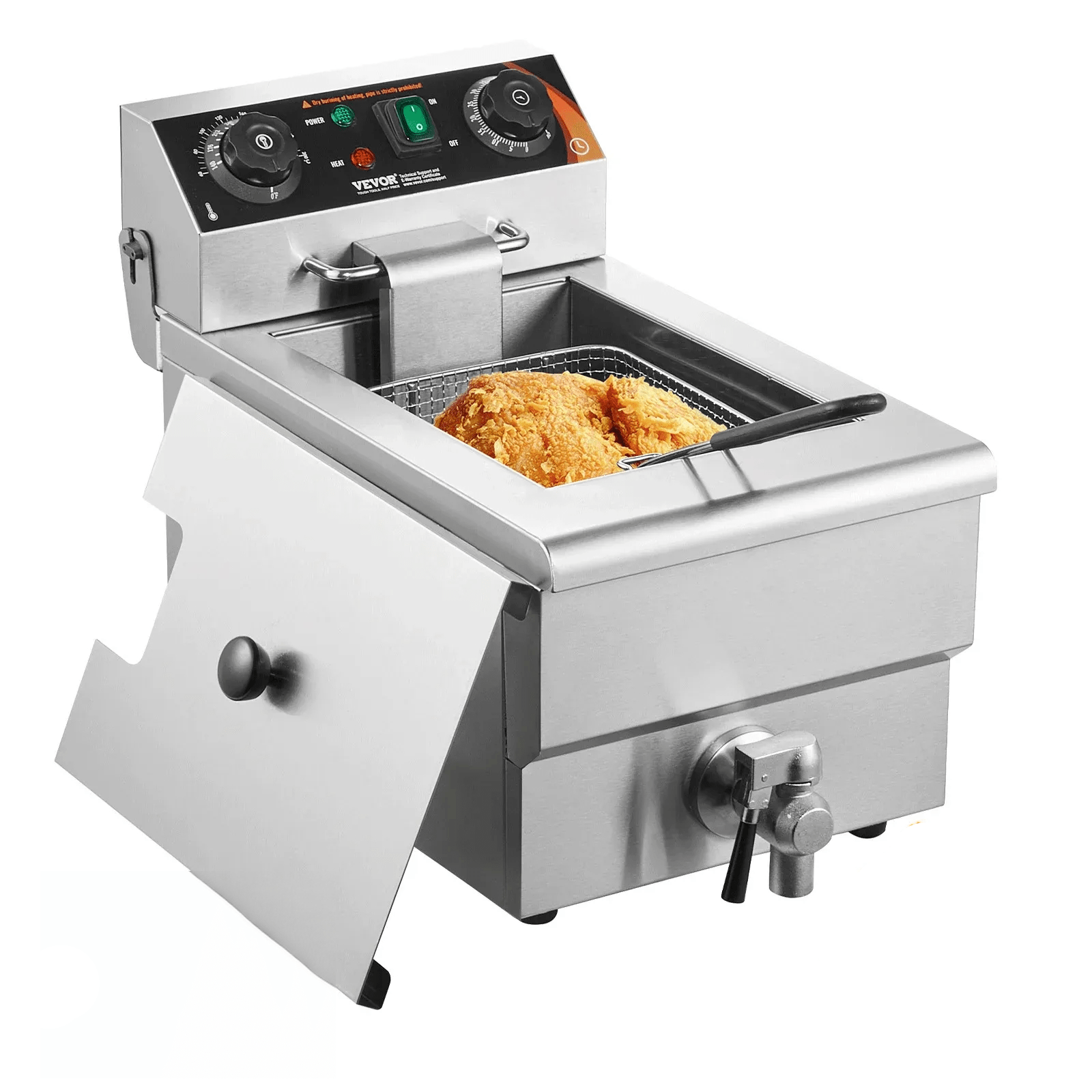 Cadeau showroom Inox Friteuse électrique 9L