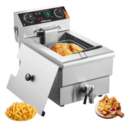 Cadeau showroom Inox Friteuse électrique 9L