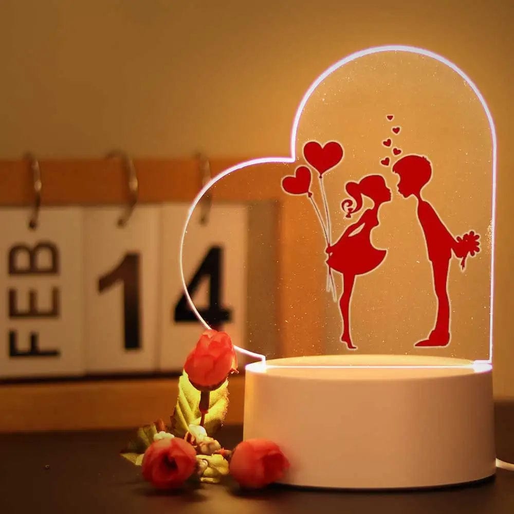 Cadeau showroom Lampe de Nuit 3D de Léon pour Décoration de Chambre