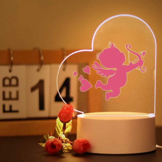 Cadeau showroom Lampe de Nuit 3D de Léon pour Décoration de Chambre