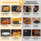 Cadeau showroom Noir Friteuse à air double zone 10 L