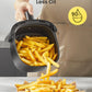 Cadeau showroom Noir Friteuse air fryer noir