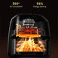 Cadeau showroom Noir Friteuse air fryer noir