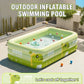 Cadeau showroom piscine gonflable 1.8M avec tente Grande piscine gonflable de 1,8 M avec tente