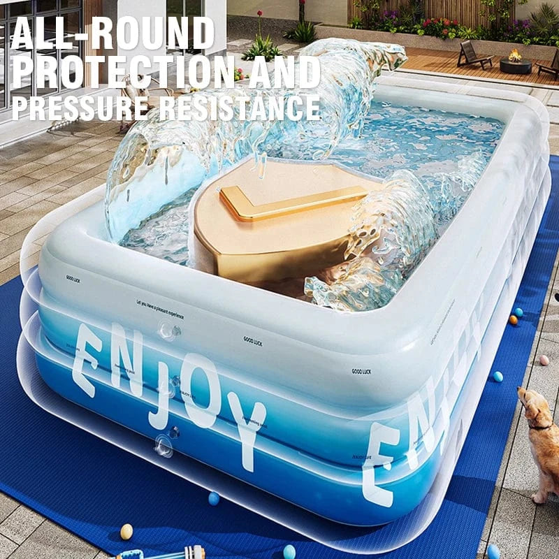 Cadeau showroom piscine gonflable 1.8M Grande piscine gonflable 1,8M