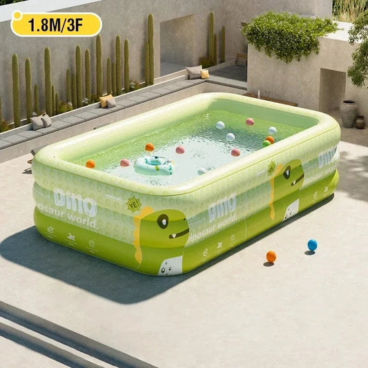 Cadeau showroom piscine gonflable 1.8M Grande piscine gonflable de 1,8 M