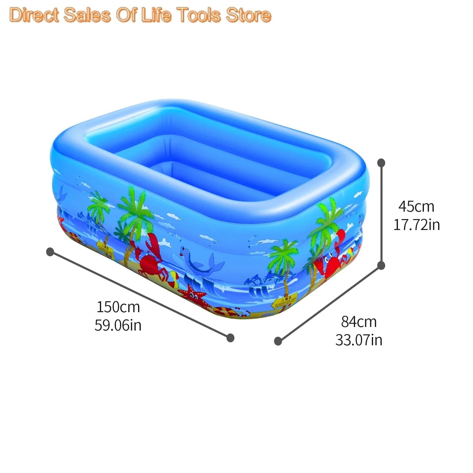 Cadeau showroom piscine gonflable 120cm Piscine gonflable en PVC 120 cm