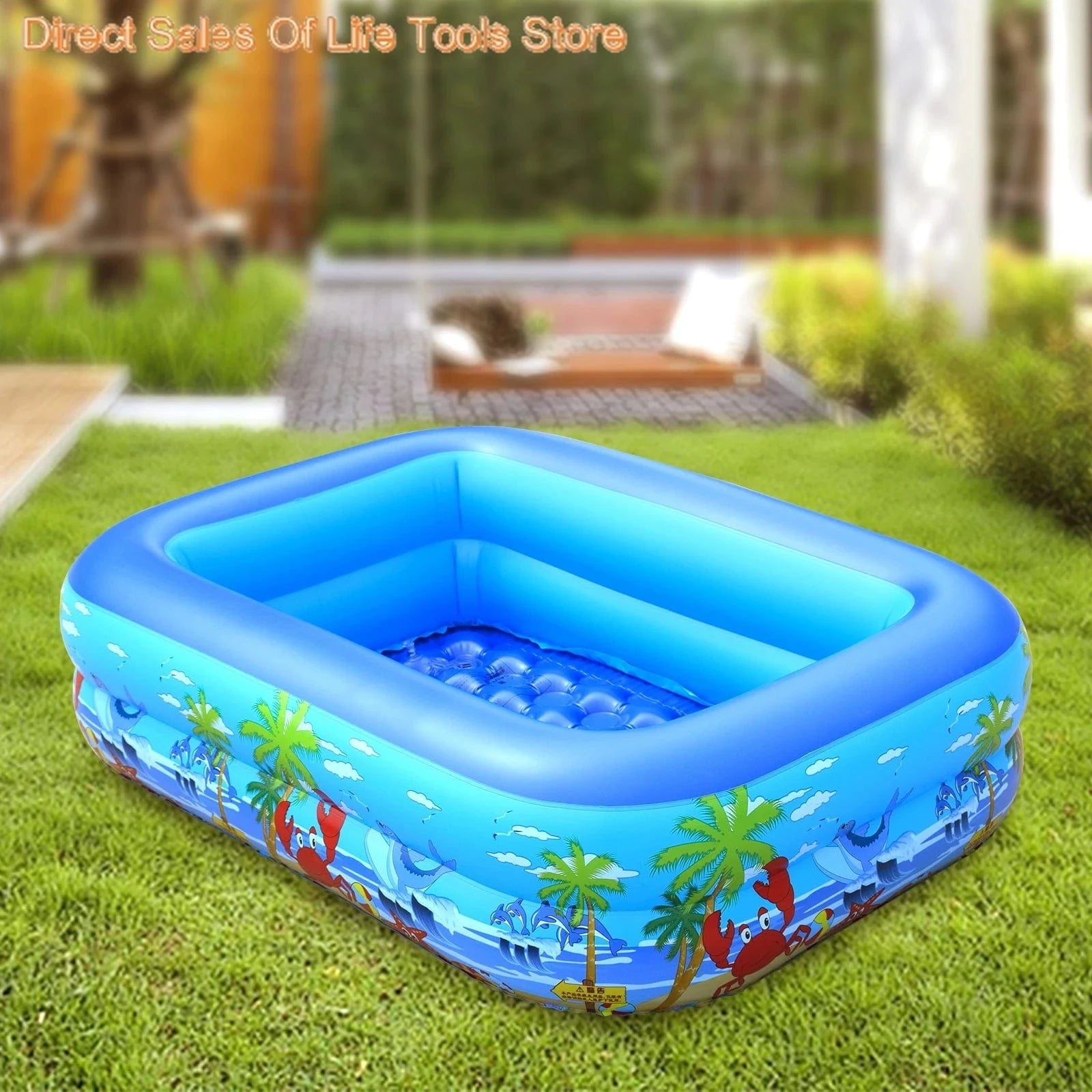 Cadeau showroom piscine gonflable 120cm Piscine gonflable en PVC 120 cm