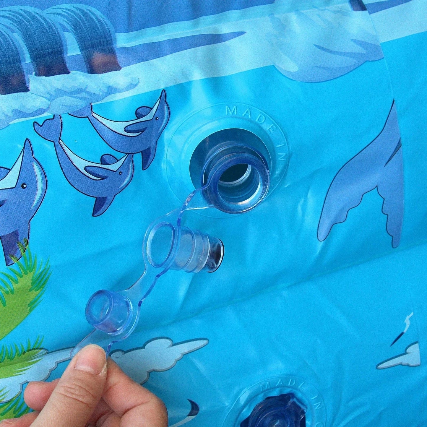 Cadeau showroom piscine gonflable 120cm Piscine gonflable en PVC 120 cm