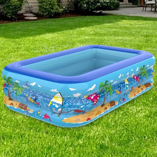 Cadeau showroom piscine gonflable 140X100X46CM Piscine gonflable en PVC 140 X 100 X 46CM