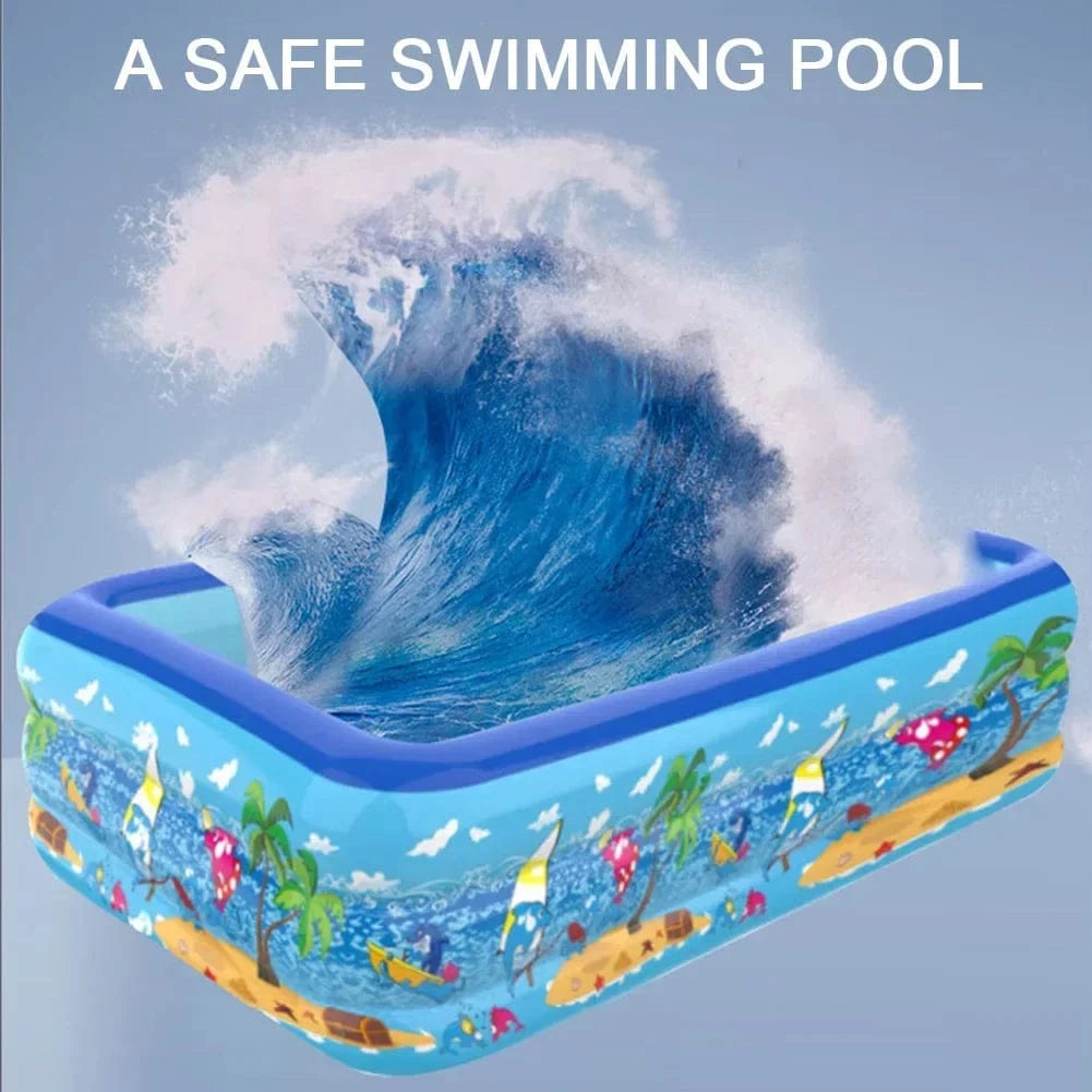 Cadeau showroom piscine gonflable 140X100X46CM Piscine gonflable en PVC 140 X 100 X 46CM