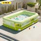 Cadeau showroom piscine gonflable 2.1M avec auvent Grande piscine gonflable de 2,1 M avec auvent