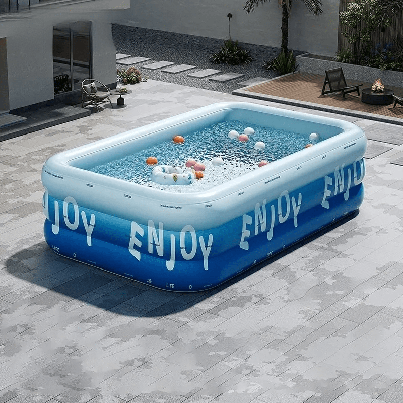 Cadeau showroom piscine gonflable 2.1M Grande piscine gonflable 2,1M