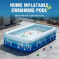 Cadeau showroom piscine gonflable 2.6M avec auvent Grande piscine gonflable 2,6M avec auvent