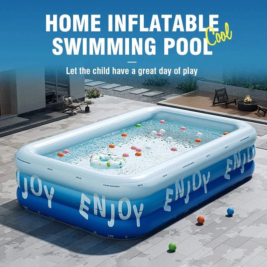 Cadeau showroom piscine gonflable 2.6M Grande piscine gonflable 2,6M