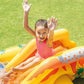Cadeau showroom piscine gonflable 249x191x109CM Piscine pour enfants avec toboggan