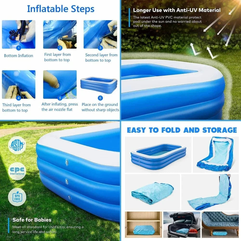 Cadeau showroom piscine gonflable 2m Piscine gonflable 2M