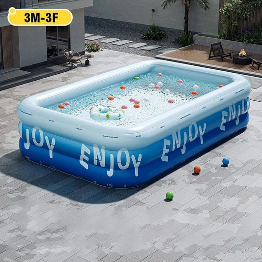 Cadeau showroom piscine gonflable 3M Grande piscine gonflable 3M