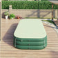 Cadeau showroom piscine gonflable 3M jaune/gris Piscine gonflable avec toboggan et auvent 3M