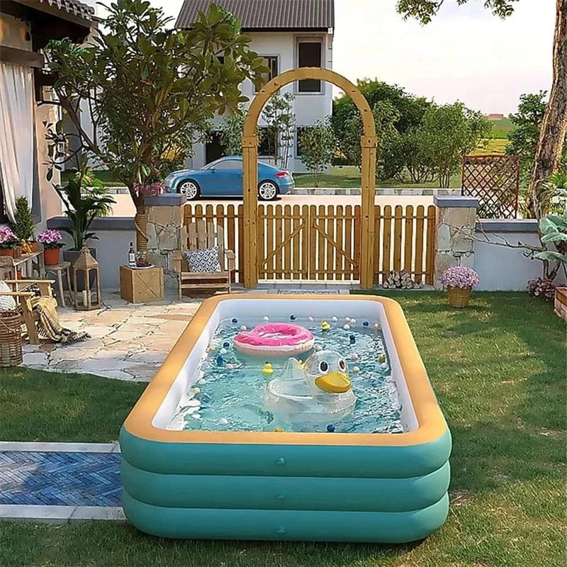 Cadeau showroom piscine gonflable 56cm x 140cm x 210cm Piscine gonflable 140cm x 210cm