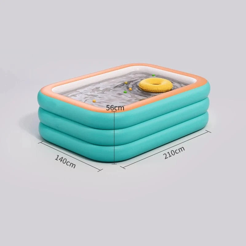 Cadeau showroom piscine gonflable 56cm x 140cm x 210cm Piscine gonflable 140cm x 210cm