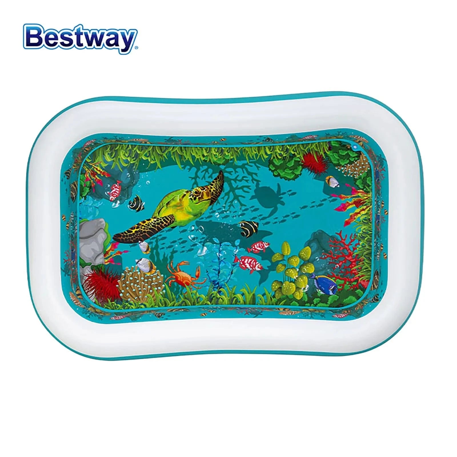 Cadeau showroom piscine gonflable Bleu Piscine gonflable rectangulaire familiale