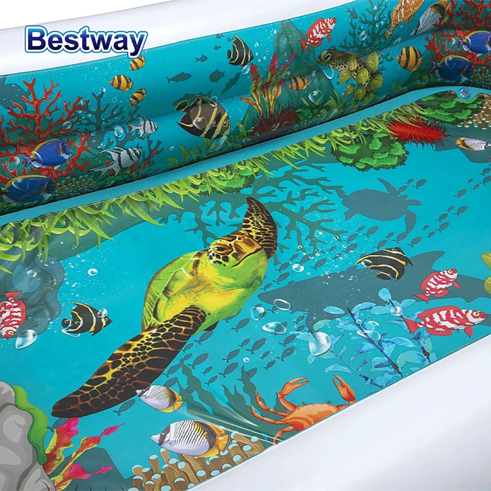 Cadeau showroom piscine gonflable Bleu Piscine gonflable rectangulaire familiale